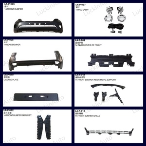 Cubierta interior delantera de LuckinAuto para Toyota <span class=keywords><strong>Land</strong></span> Cruiser Prado montaje de cubierta delantera 2014 2015 2016 2017 cubierta de camioneta 4x4 todoterreno - Product Image 4