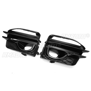 Coques de phares antibrouillard avant de haute qualité (2 pièces) pour Infiniti Q50 Sport 2014-2017, cache de grille de phare antibrouillard - Product Image 1