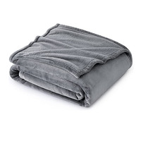 Couverture tricotée à haute densité en microfibre de 40x50 pouces pour le confort de la chambre à coucher