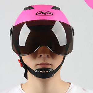 Motosiklet scooter 3/4 açık yüz kask lambası ağırlık rahat bisiklet casque Moto Casque kasko motocicleta Capate - Product Image 4