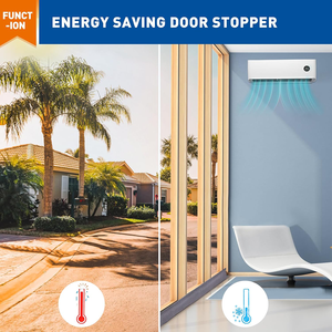 Weighted <strong>Long</strong> Wind Blocker Draft Guard for Bottom of <strong>Door</strong> Noise Resist 36 Inch Reusable Heat Preserve Grey Wall <strong>Door</strong> <strong>Stopper</strong> - Product Image 6