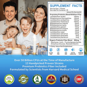 Suplemento Natural para Adultos de Marca Privada OEM/ODM para Limpieza, Desintoxicación, Apoyo Digestivo e Inmunológico, Apoyo para Huesos y Articulaciones, Polvo Probiótico - Product Image 6