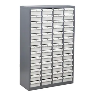 warehouse Metal Parts cabinet tool organizer cabinet with plastic box