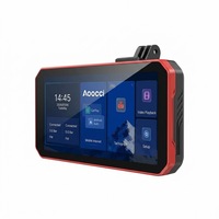 Moniteur TPMS pour moto Aoocci C9 Pro Max, écran 6 pouces, double caméra 1080P, étanche IP67, luminosité 700 Nits, pour le tourisme, compatible CarPlay et Android