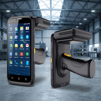 Terminal portable Android 15 UHF, ordinateur robuste étanche IP65, lecteur NFC UHF RFID et scanner de codes-barres