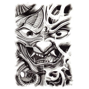 Pegatina <span class=keywords><strong>de</strong></span> <span class=keywords><strong>tatuaje</strong></span> corporal temporal impermeable <span class=keywords><strong>de</strong></span> gran tamaño con <span class=keywords><strong>espalda</strong></span> completa para <span class=keywords><strong>hombre</strong></span> - Product Image 5