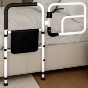 Height Adjustable Bed Assist Rail For Elderly No Installation Required Home Bedside Grab Bar Getting Up Support Handle - Product Image 6
