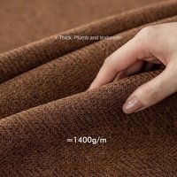 Panneau occultant texturé lin Collection Heritage avec option de taille personnalisée pour l'intimité et l'ombrage de la chambre