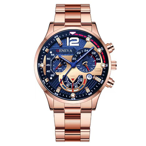 Fashion Mens Stainless Steel Watches Luxury Quartz Wristwatch Calendar Luminous <b>Clock</b> Men Business Casual Watch Reloj Hombre - Product Image 5
