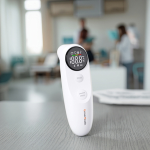 Nouveau <span class=keywords><strong>Thermomètre</strong></span> Numérique Infrarouge <span class=keywords><strong>Laser</strong></span> Sans Contact pour la Fièvre Corporelle, Modèle 2025, pour Adultes et Enfants (Oreille et Front) - Product Image 4