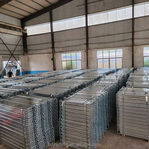 Jhjd CE Chứng Nhận Giàn Giáo Hội Đồng Quản Trị Mạ Kẽm Giàn Giáo Nền Tảng 400Mm Thép Giàn Giáo Ván Với Móc - Product Image 4