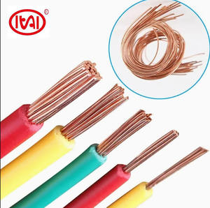 Электрический провод H07V-K с медной жилой, гибкий, в ПВХ изоляции, 450/750В, 2.5мм², 10/16/25/35мм², для строительства и бытового использования, заводская цена - Product Image 4