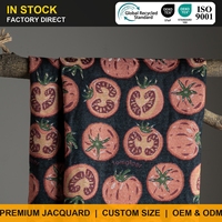 Tissu jacquard certifié OEKO-TEX Standard 100, impression personnalisée en gros pour le marché européen