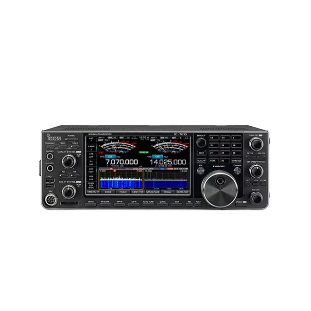 IC 7610 IC-7610 HF SSB CW RTTY PSK31-63 AM FM 100W All Mode Transceiver Amateur Ham Radio Base Station Mobile Radio