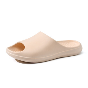 Tongs EVA pour femmes, semelle épaisse, antidérapantes, respirantes, pantoufles de plage d'été, rose clair, taille 35 45 - Product Image 5