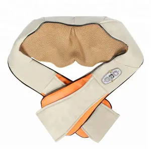 Hot Selling Beste Beige Shiatsu Gezondheidszorg Elektrische Warmte Roller Kneden Schouder Hals En Back Massager Voor Machine