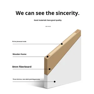 <span class=keywords><strong>Porta</strong></span> Interna Moderna in Legno Massello Impermeabile Mexin, Set <span class=keywords><strong>Porta</strong></span> Personalizzato per Camera da Letto, Uso Domestico 3253 - Product Image 3
