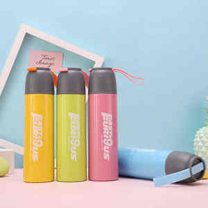 กระติกน้ำกีฬาแบบพกพา สแตนเลสสตีล สุญญากาศ ป้องกันการรั่วซึม - Product Image 3