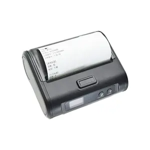 Printer Barcode, Printer termal portabel nirkabel 4 inci 104mm dengan Bluetooth/USB