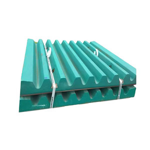 Manganese Steel Mn13Cr2 Crusher Spare Parts Fixed /Swing Jaw Plate - Product Image 2