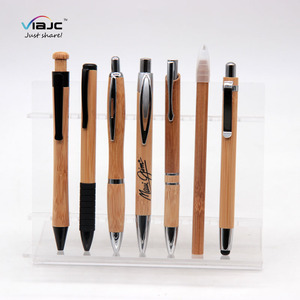 Set di Penne Ecologiche in <span class=keywords><strong>Legno</strong></span> con Logo Personalizzato, Set Regalo con <span class=keywords><strong>Penna</strong></span> Stilografica in Bambù e Astuccio in Carta - Product Image 6