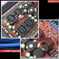 Amplificateur de subwoofer de voiture de style brésilien, pleine gamme, RMS 8000W, crête 10000W, SPL, basses puissantes, 1 ohm, monobloc, classe D