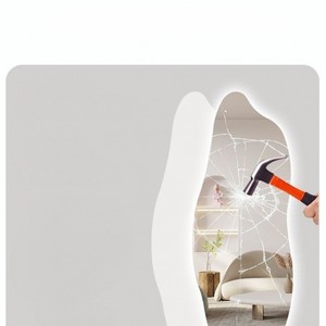 Đám mây LED với ánh sáng Ins mặc quần áo gương phòng ngủ ký túc xá tiên tiến đầy đủ chiều dài gương - Product Image 4