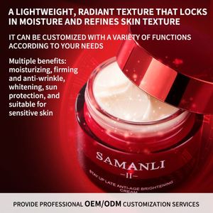 Crème hydratante <span class=keywords><strong>anti</strong></span>-âge de nuit SAMANLI 50g, soin de la peau coréen, crème de beauté pour femmes, <span class=keywords><strong>anti</strong></span>-âge, <span class=keywords><strong>anti</strong></span>-rides, crème pour le visage - Product Image 6