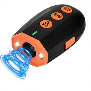 เครื่องไล่สุนัขแบบอัลตราโซนิกแบบชาร์จไฟได้สำหรับใช้งานกลางแจ้ง วัสดุ ABS - Product Image 1