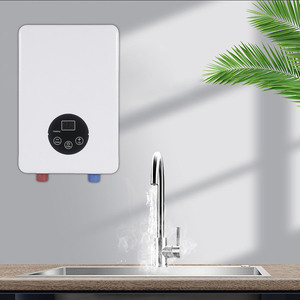 Calentador de Agua Eléctrico Instantáneo para Cocina y Ducha, Calentadores de Agua Caliente con Carcasa de Plástico, Calentador de Agua Eléctrico para Ducha - Product Image 1