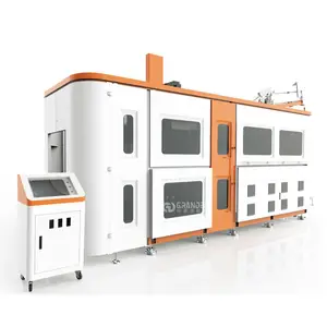 Fully automatic plastic PLC control injection extrusion blow molding machines for small bottle