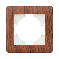 Abuk Qatar Arabie Saoudite Yémen grain de bois EU UK 2 Gang 2 Way Wall Push Button Pc 13amp interrupteurs électriques de lumière