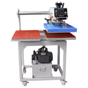 Lên trượt nhiệt thủy lực Báo Chí kép tự động 40x60 lá dập máy Jersey thăng hoa máy in với laser liên kết - Product Image 1