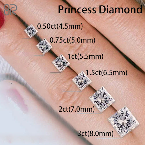 Lab Grown Diamond Princess Cut