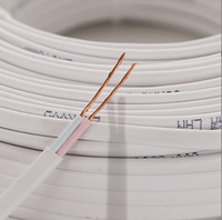 Weiß ummanteltes Heim kabel und Kabel aus reinem Kupfer kern 2-adrig 1/1,5/2,5/4/6 quadratische Beleuchtung Klimaanlage Strom RVVB-Kabel