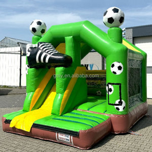 <span class=keywords><strong>Castillo</strong></span> Inflable con Tobogán Hpfburg, Temática Deportiva <span class=keywords><strong>de</strong></span> Fútbol, <span class=keywords><strong>Castillo</strong></span> Inflable Combinado con Tobogán para Niños - Product Image 4