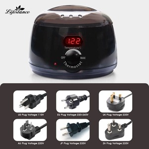 Olla Calentadora de Cera Eléctrica de Metal Lifestance con Calentador de Cera Depilatoria, Enchufe JP para Depilación Corporal y Facial - Product Image 5