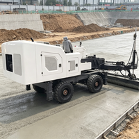 Machine à laser pour le nivellement du béton diesel professionnelle, système hydraulique Danfoss pour une construction à haute efficacité