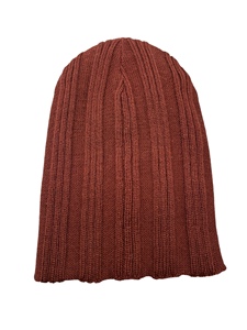 Bonnet d'hiver pour femme de la marque taïwanaise LANDBAS, 85% acrylique, 15% laine, étiquette tissée, tricot uni et motif torsadé - Product Image 5