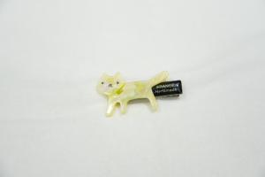 Giappone e coreano di moda cartone animato disegno gatto fermaglio per capelli di acetato carino carretto per capelli Retro modello leopardo per ragazza - Product Image 4