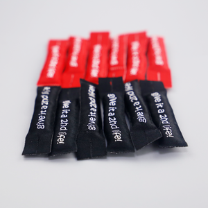 سحاب مخصص من القطن الصناعي المنسوج باللونين الأحمر والأصفر - Product Image 6