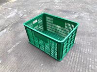 Panier en plastique 500*355*275mm Caisse en plastique à mailles de bonne qualité pour fruits et légumes
