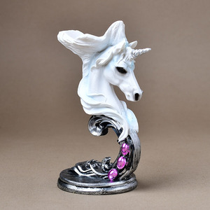 Figura de Unicornio, Base de Bola de Cristal, Artesanía de Resina, Decoración Creativa para Mesa, Artículo Nuevo Transfronterizo - Product Image 1