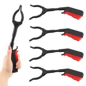 Pince <span class=keywords><strong>ramasse</strong></span>-ordures légère en fer, outil de préhension pour attraper des objets de formes variées - Product Image 1