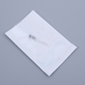Pochette d'emballage en papier et plastique stérile médical avec fermeture autocollante pour <span class=keywords><strong>seringue</strong></span>, kit d'infusion et petits instruments médicaux - Product Image 2