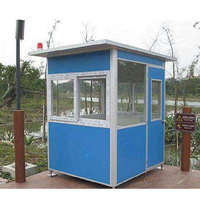 Kiosque de sécurité temporaire portable économique, cabine mobile, mini-maison, poste de garde extérieur, abri préfabriqué, kiosque de vente