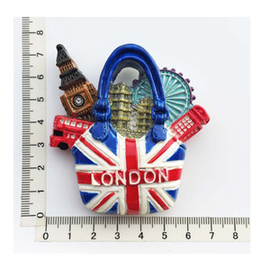 Impression UV en résine personnalisée ou peint à la main, aimant de réfrigérateur de bikini 3D en résine ou en bois, <span class=keywords><strong>villes</strong></span> créatives dans le monde entier, endroits scéniques - Product Image 6