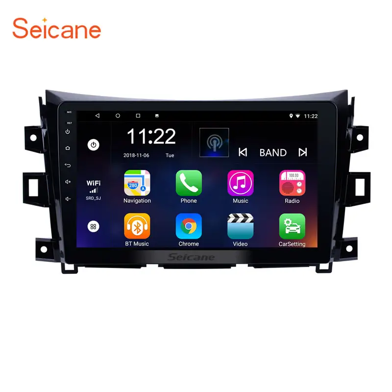 Car Head Unit 10.1 Inch Android 13.0 for 2011-2016 Nissan NAVARA Frontier NP300 Stereo with Tuner Steering Wheel Control USB