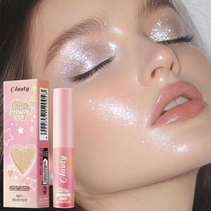 Fard à paupières pailleté Jelly <span class=keywords><strong>Highlighter</strong></span> Pigmented Shimmer Face <span class=keywords><strong>Highlighter</strong></span> Stick Best Selling Private Label Body Highlight Makeup - Product Image 5