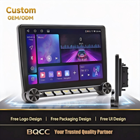 Radio para Auto Android de Doble DIN BQCC de 10.1 Pulgadas con CarPlay Inalámbrico y Android Auto, Pantalla DSP Diamond, GPS, Estéreo
